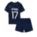 Cheap Paris Saint-Germain Vitinha Ferreira #17 Home Football Kit Children 2022-23 Short Sleeve (+ pants)